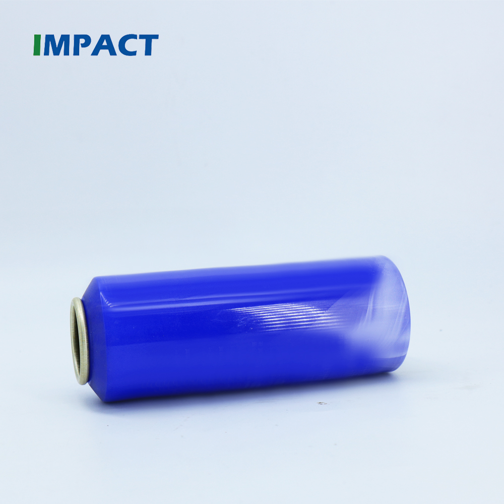 empty 150ml blue aluminium spray bottles