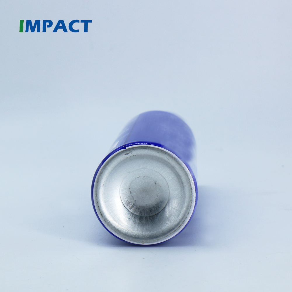 empty 150ml blue aluminium spray bottles