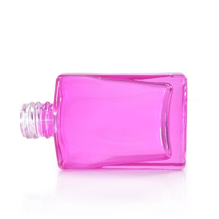 empty 15ml 30ml 50ml 100ml frosted clear black white square rectangle glass perfume spray bottle