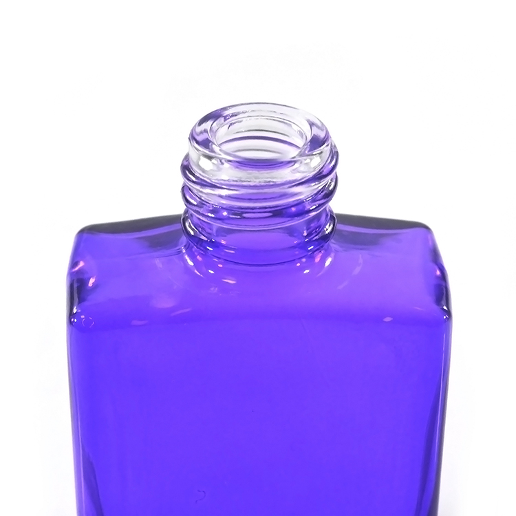 empty 15ml 30ml 50ml 100ml frosted clear black white square rectangle glass perfume spray bottle