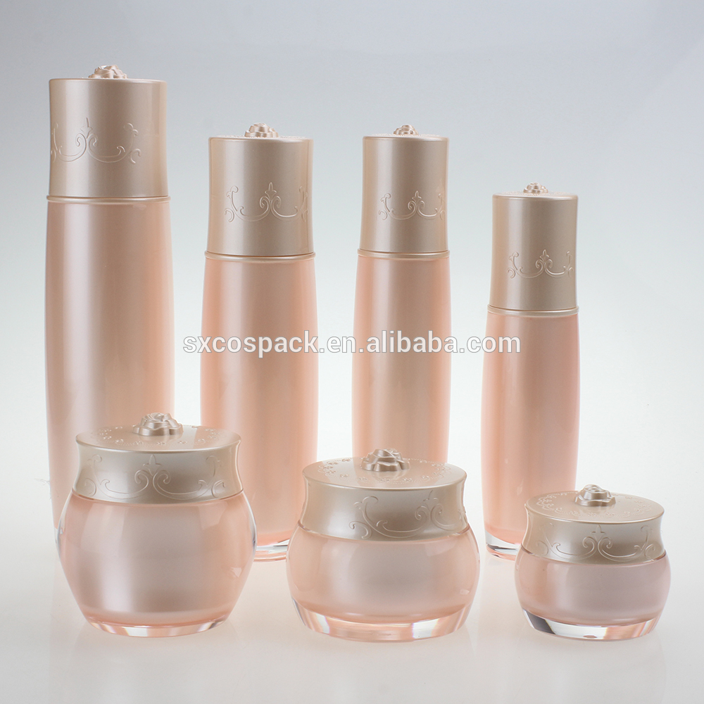 empty 20g acrylic plastic cream jar, face cream cosmetic jar