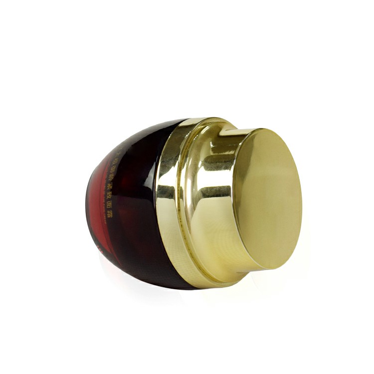 empty 30g 1oz black gradient gold face cosmetic glass packaging sets skin care hand cream jar