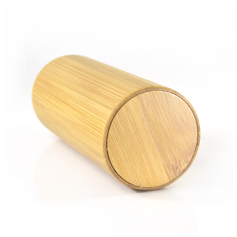 empty 30ml 50ml 100ml 120ml 150ml essence lotion bamboo bottle with pump cream cap