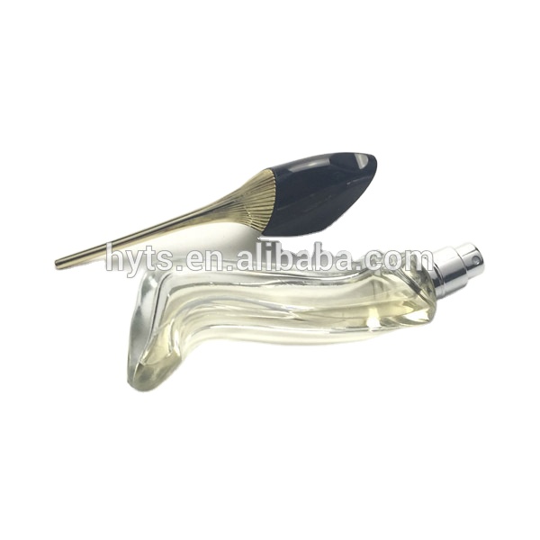 empty 30ml new item high heel glass shoe shape perfume bottles