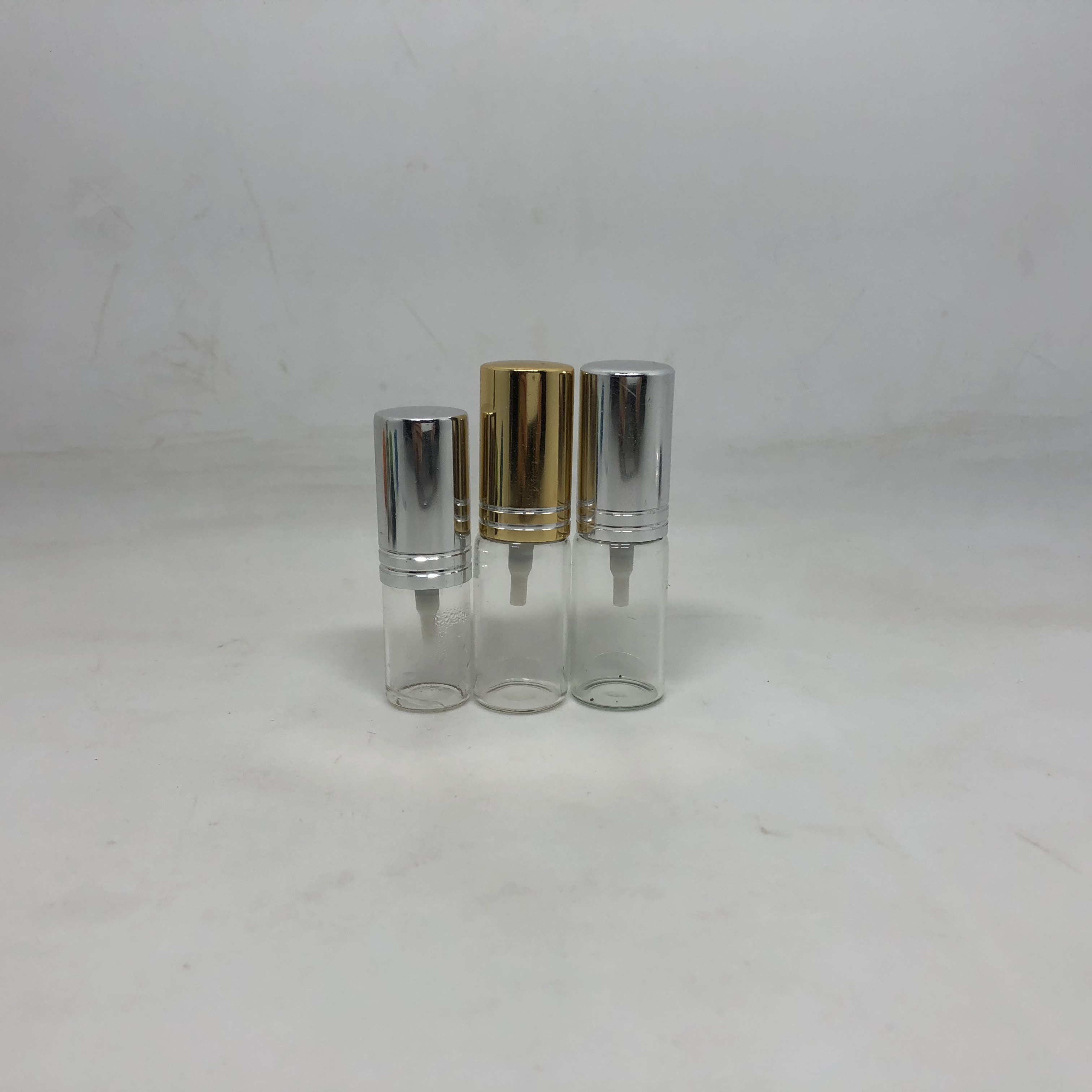 empty 3ml glass vialsclear pendant glass vial