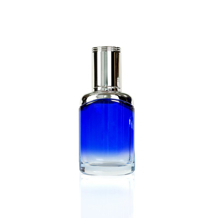 empty 40ml luxury gradient personal care serum cosmetic packaging skin care lotion glass bottle