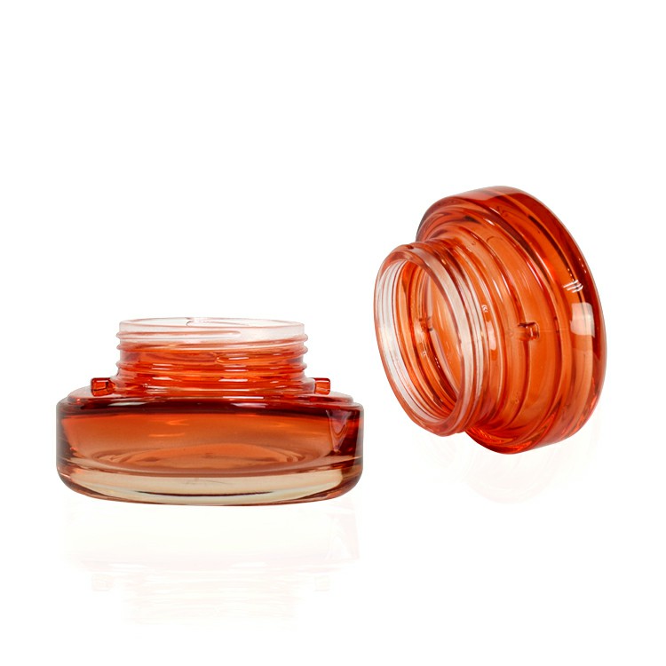 empty 50g 2oz personal care cosmetic packaging glass jar for body cream face cream skin care cream