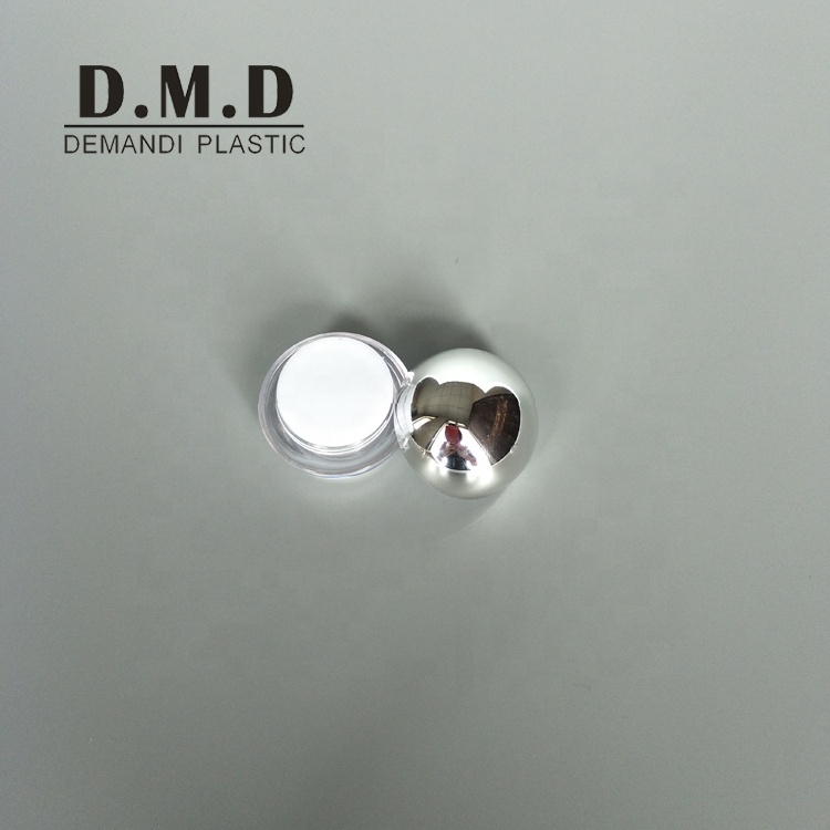 empty 5grams 5 grams 5ml ball shape plastic container