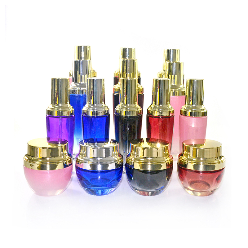 empty Cosmetic packaging glass bottles 20g 30g 50g glass cream jar 20ml 30ml 50ml 100ml 120ml 150ml glass pump lotion bottles