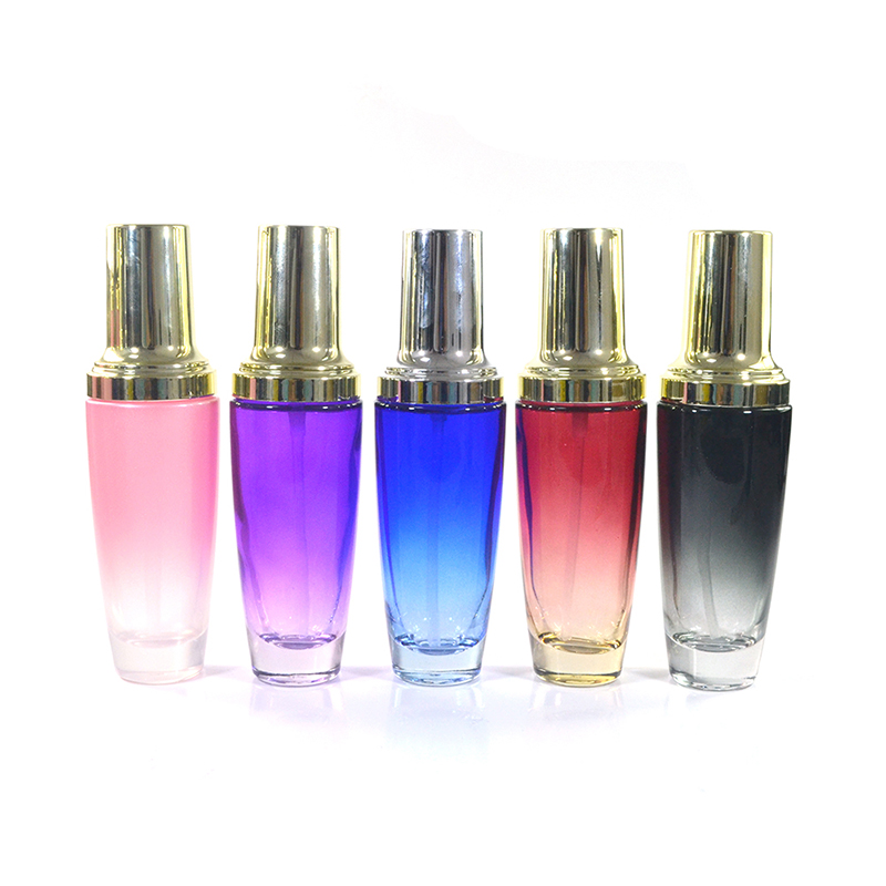 empty Cosmetic packaging glass bottles 20g 30g 50g glass cream jar 20ml 30ml 50ml 100ml 120ml 150ml glass pump lotion bottles