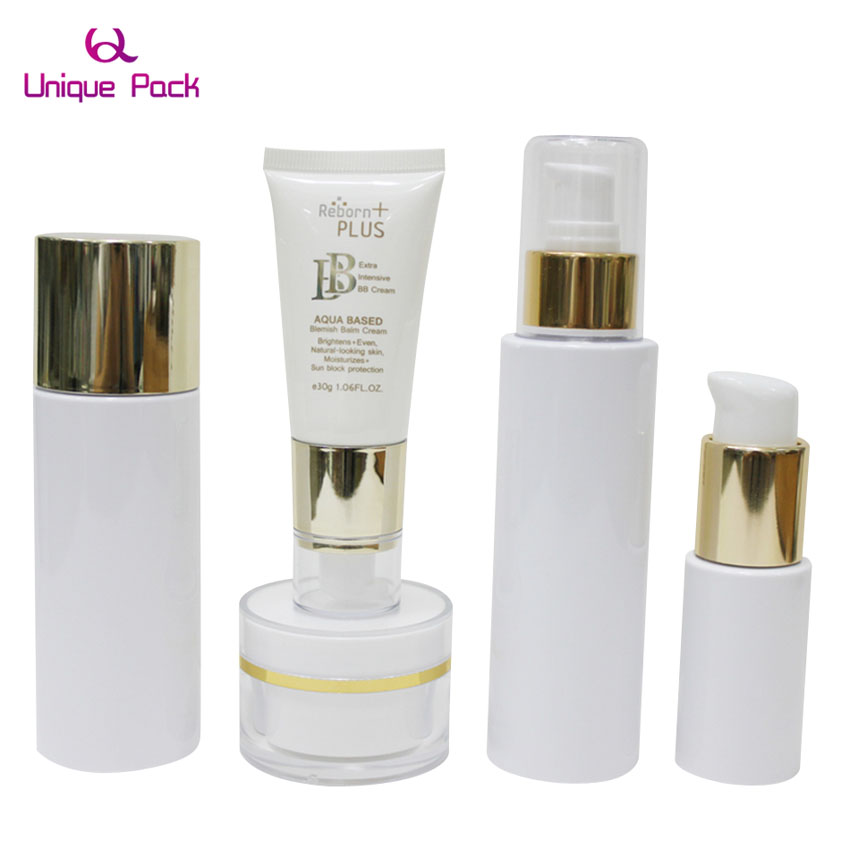 empty OEM cream JAR HDPE PET airless pump hair treatment packaging plastic jar