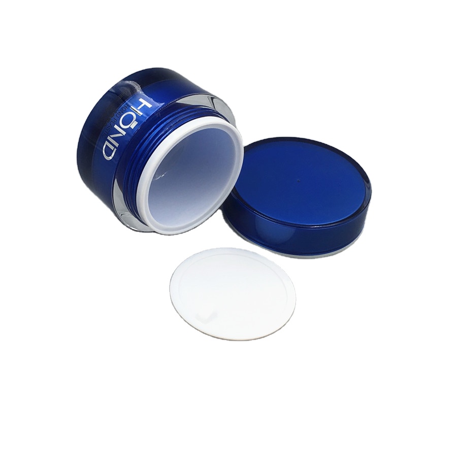 empty acrylic cream jar 5ml 10ml 15ml 30ml 50ml 100ml 200ml available