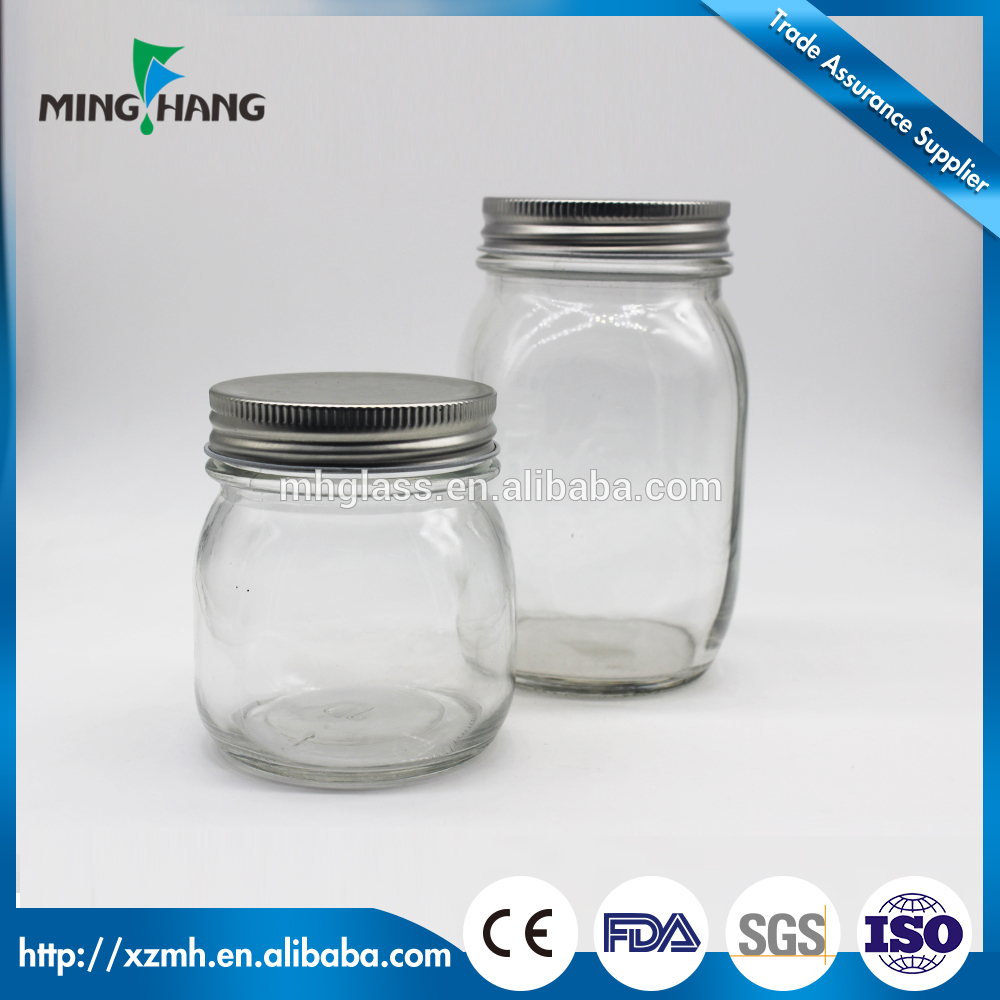 empty airless canning preserve wide mouth glass accessories wholesale 200ml mason jar manufacturer