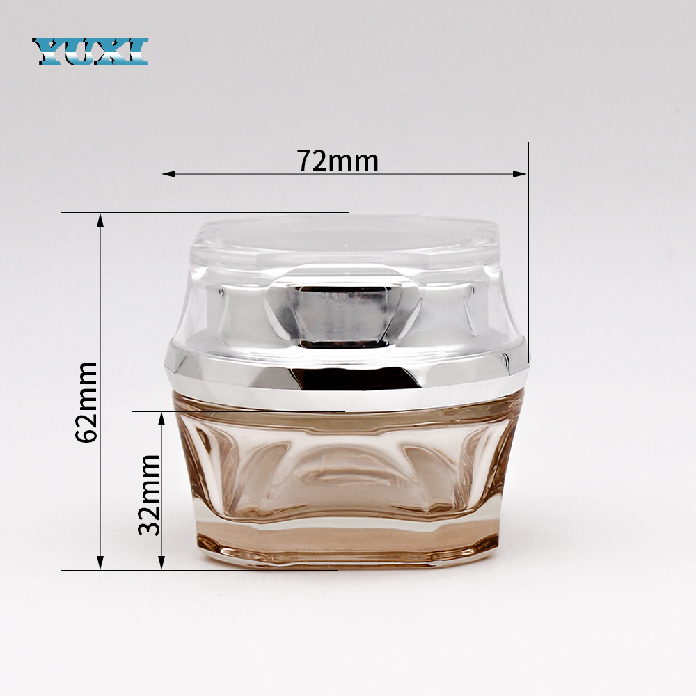empty bulk unique glass cosmetic beauty containers