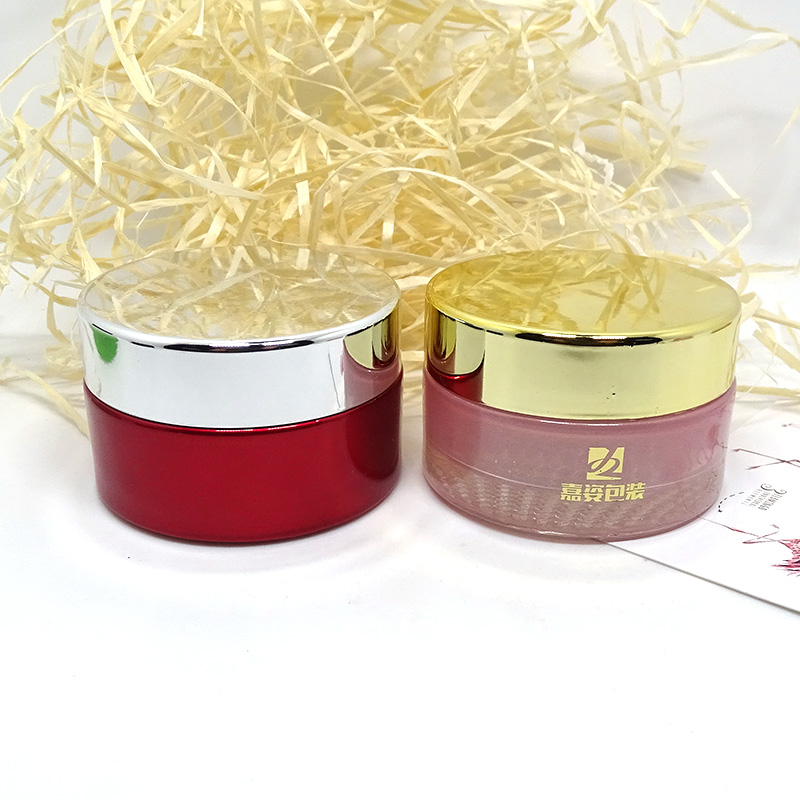 empty container screw lid cosmetic packaging skincare beauty face cream 100g 100ml glass jar