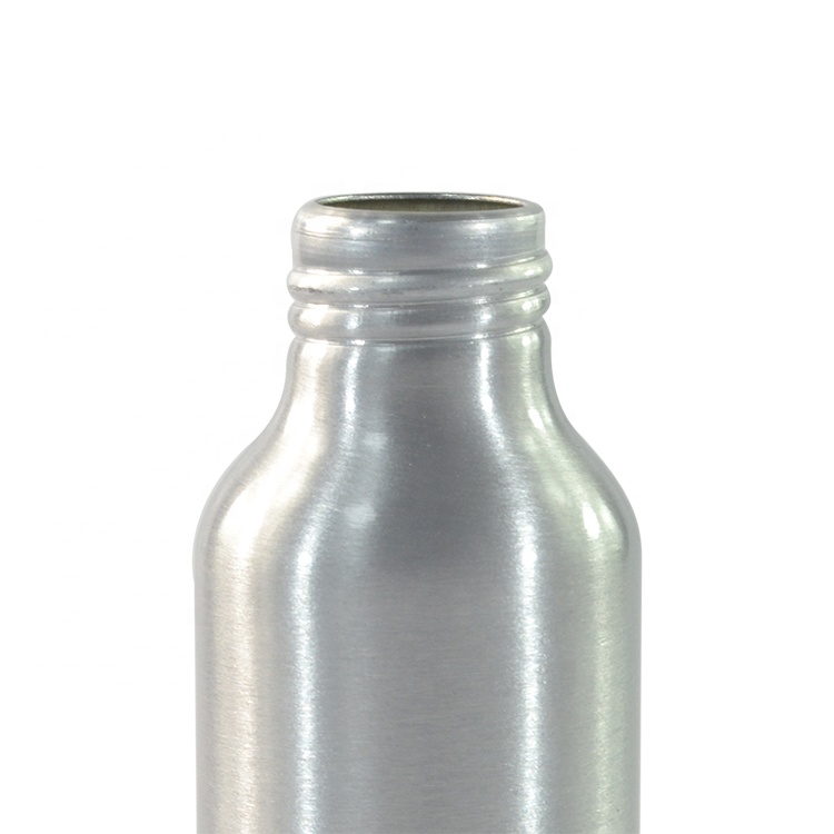 empty cosmetic container 100ml aluminum mist spray bottle with Atomiser