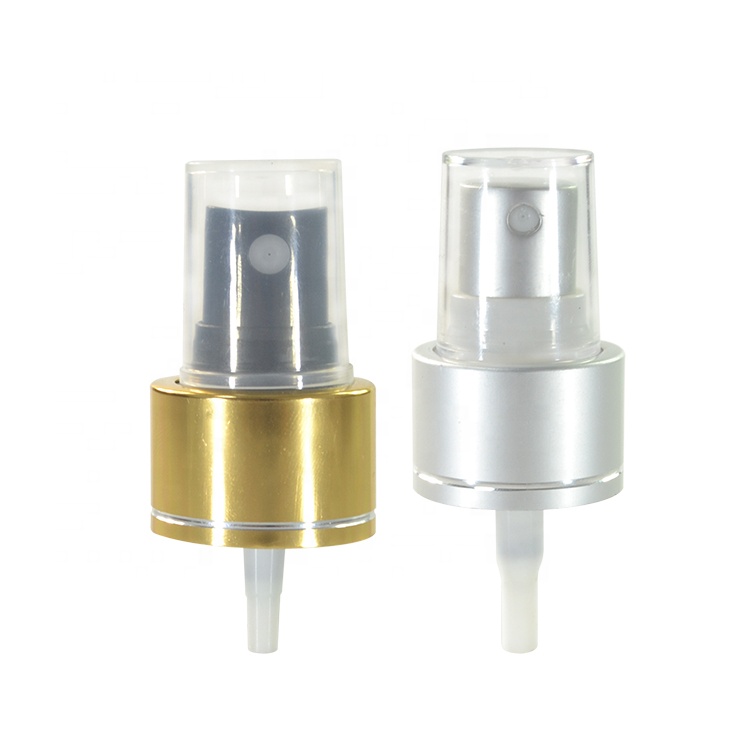 empty cosmetic container 100ml aluminum mist spray bottle with Atomiser