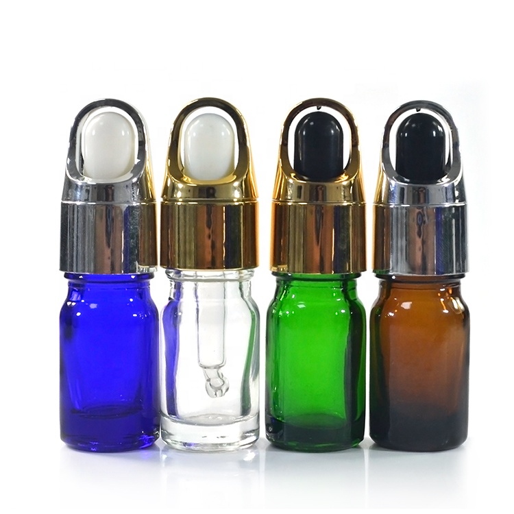empty cosmetic container 5ml 10ml 15ml 20ml 30ml 50ml 100ml essential oil serum fancy glass bottle