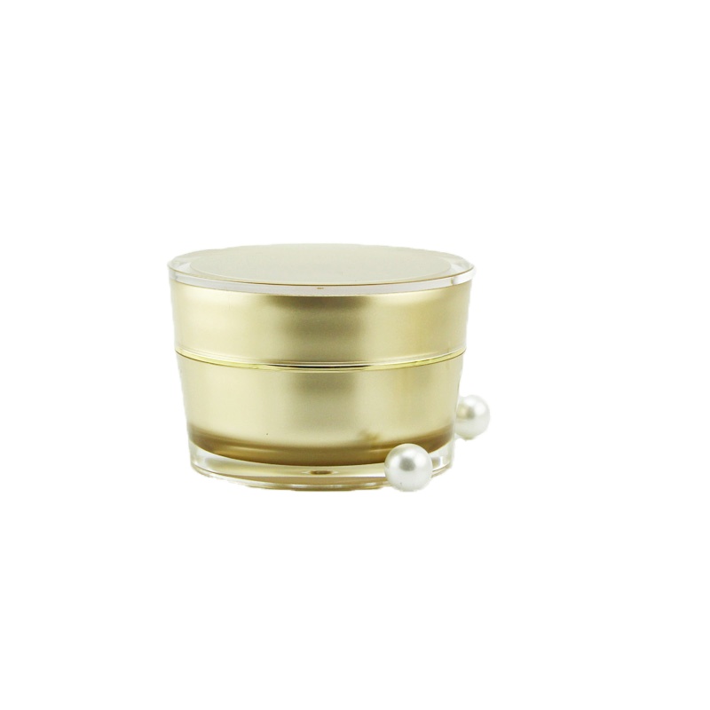 empty cosmetic cream jar acrylic skincare packaging 30g 50g