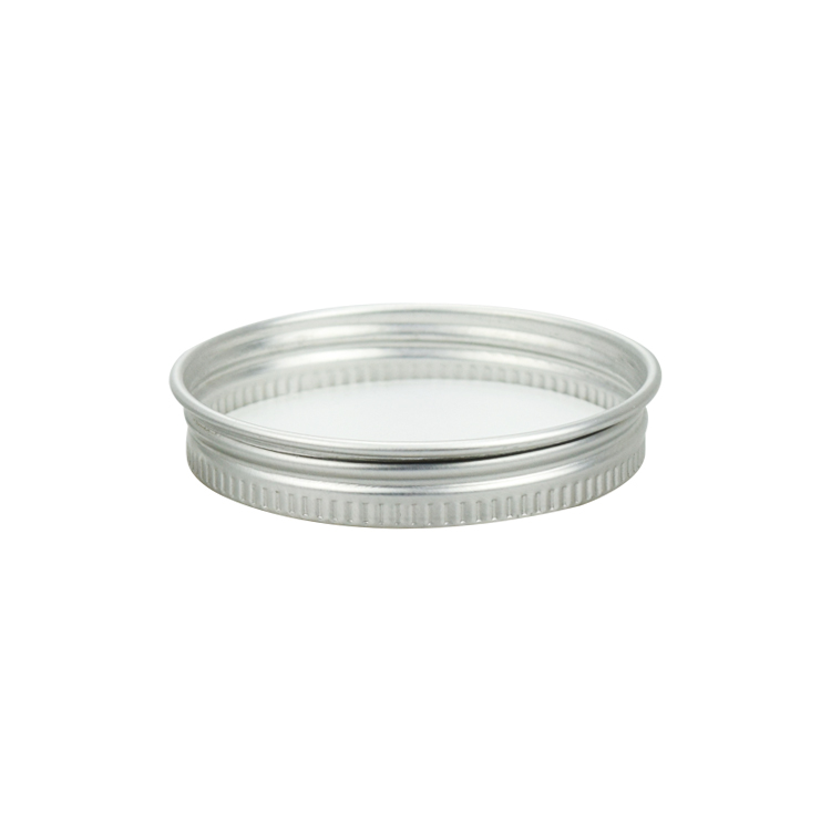 empty cosmetic package skin care 50g clear glass cream jar with aluminum lid