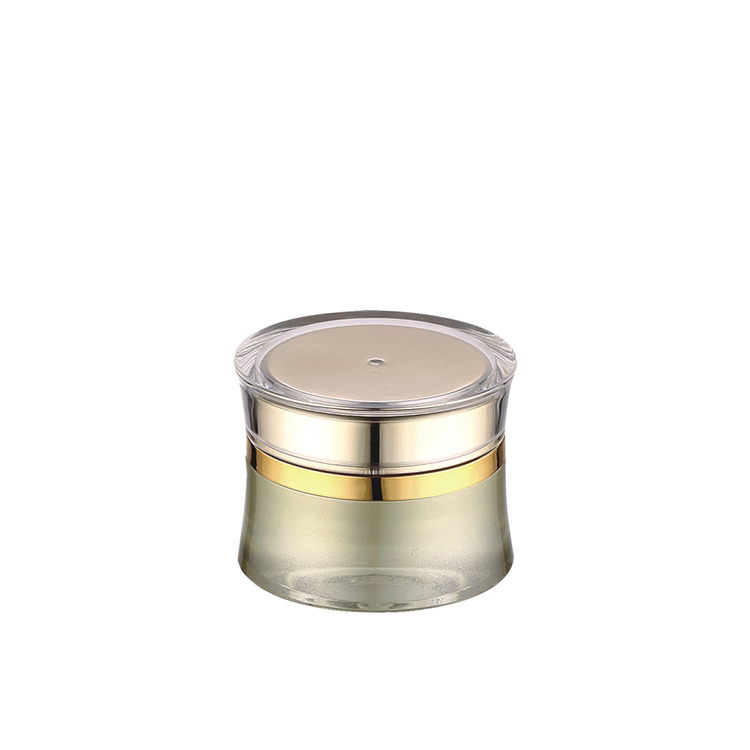empty cosmetic packaging luxury red color round face acrylic cream jar 15g 30g 50g 15ml 30ml 50ml lotion package jar