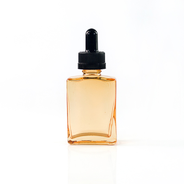 empty custom made 15ml 30ml 50ml 100ml black clear blue red rectangular glass dropper bottle with box