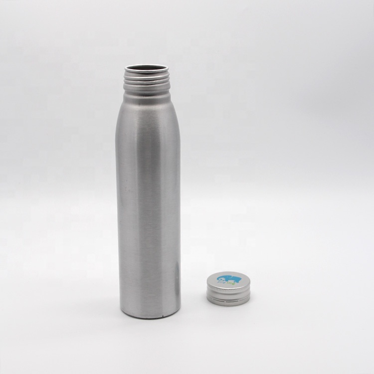 empty eco friendly unique customized design aluminum empty wholesale color aluminium beverage bottle supplier