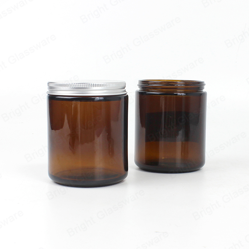 empty food storage glass jar straight sided mason jar with screw top lid
