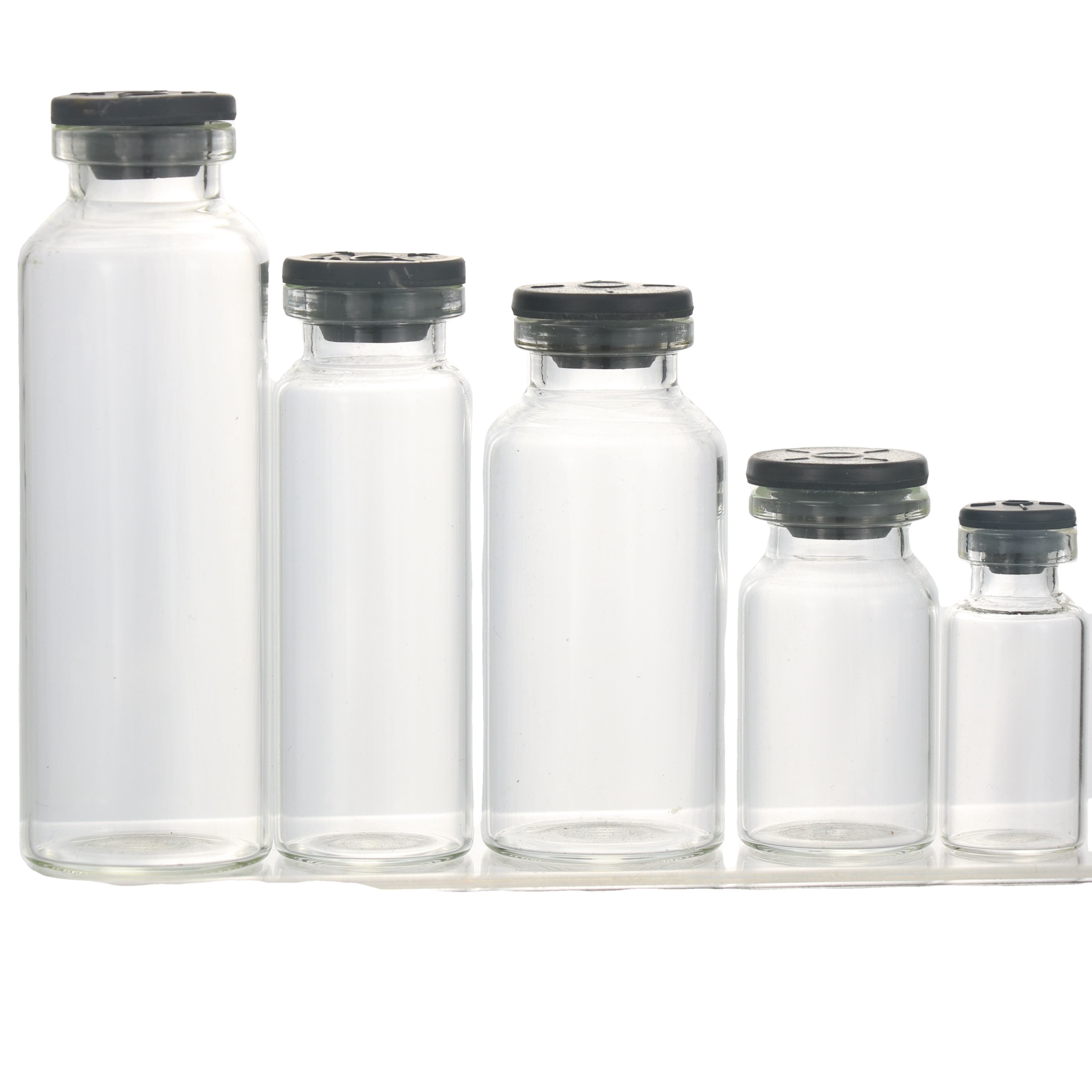 empty glass ampoule 10ml glass vial with screw cap tear off cap
