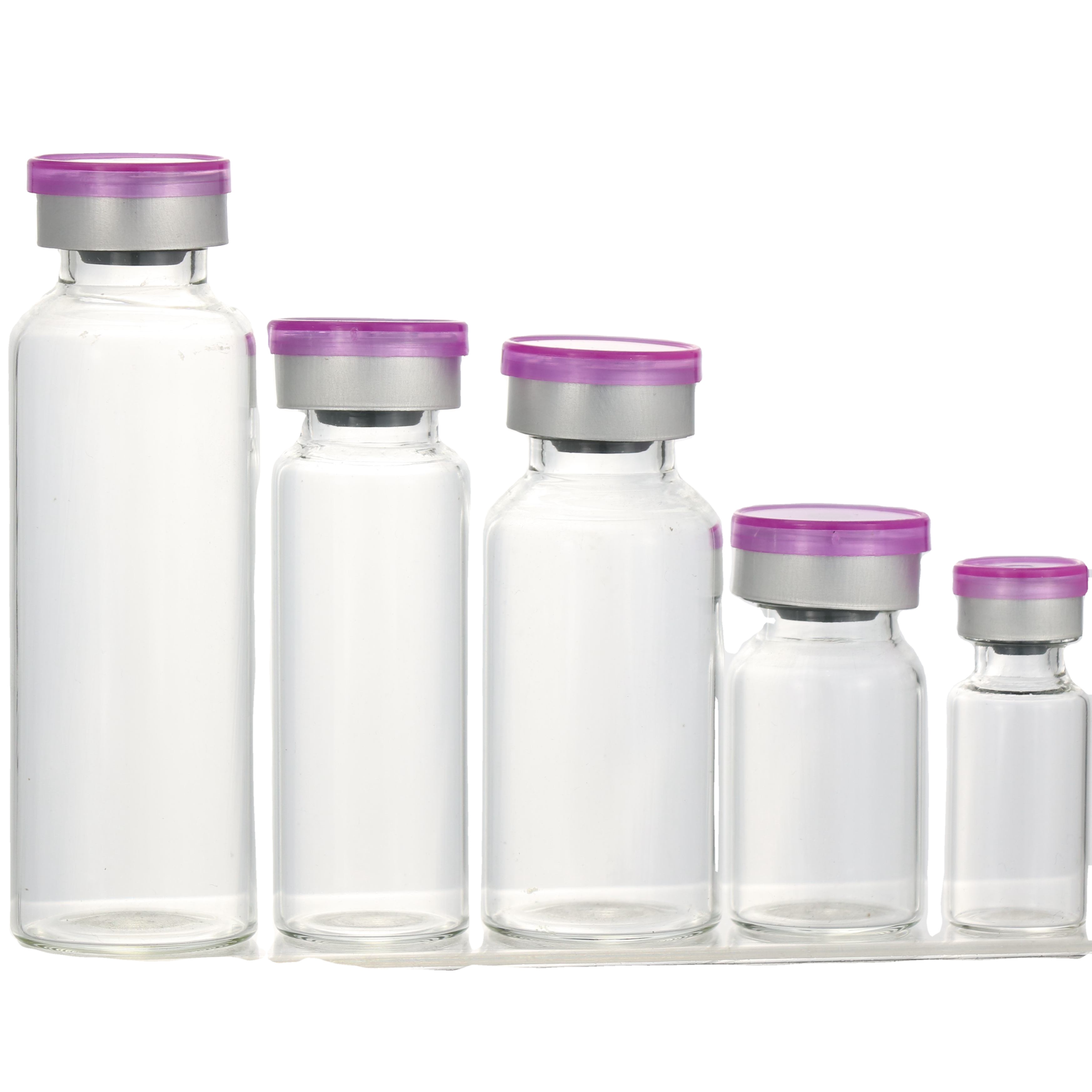 empty glass ampoule 10ml glass vial with screw cap tear off cap