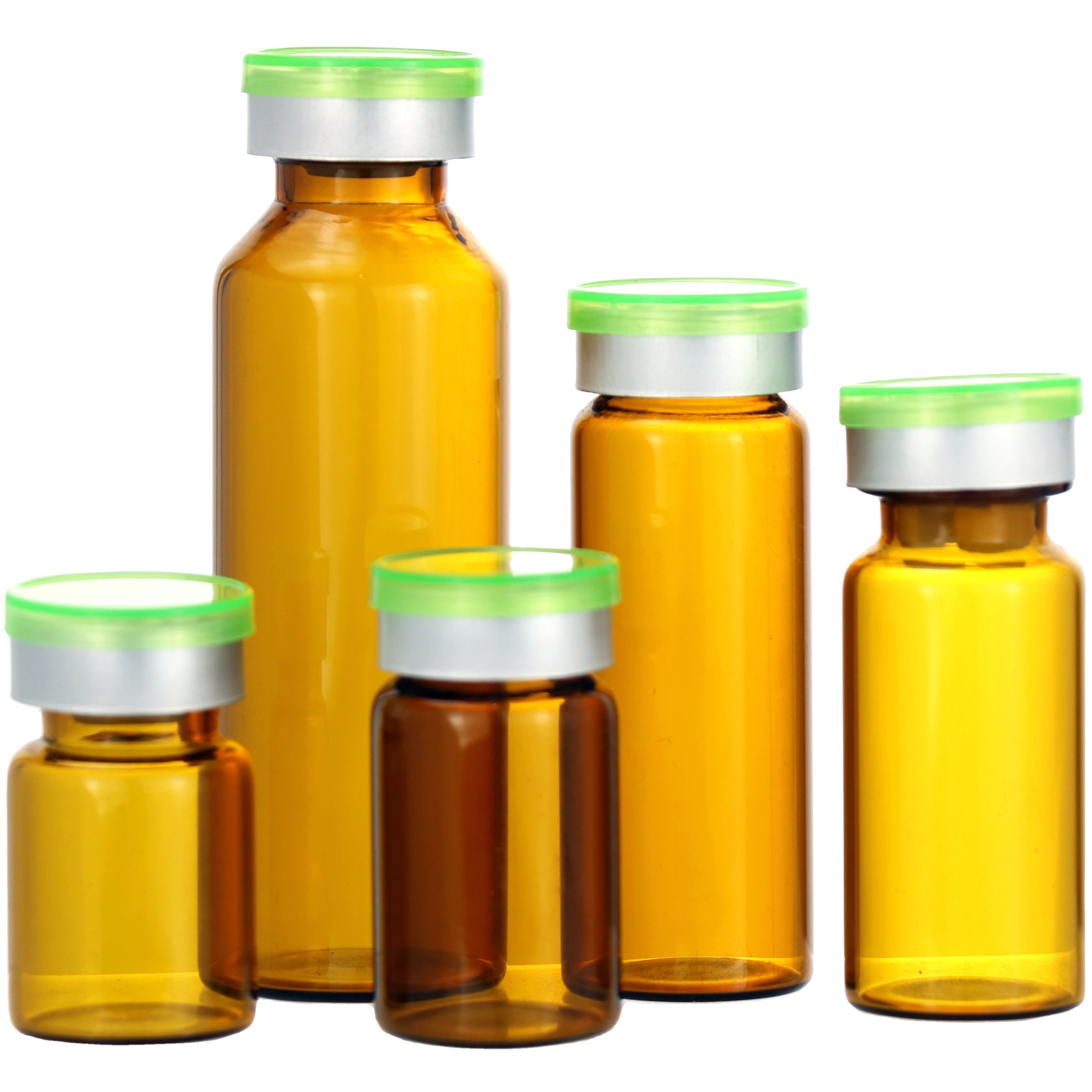 empty glass ampoule 10ml glass vial with screw cap tear off cap