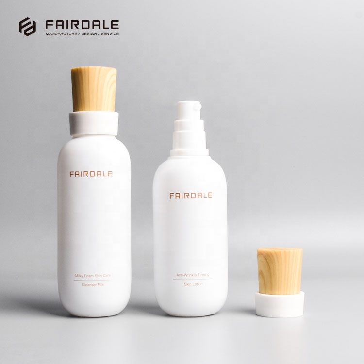 empty glass bottle glass jar for skin care cosmetic