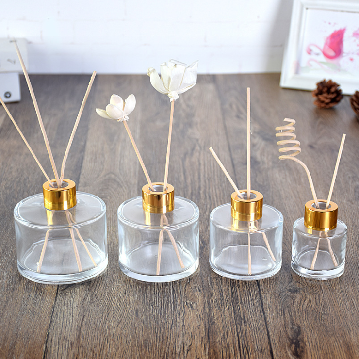 empty glass reed diffuser jar glass diffuser jar container 50ml 100ml 150ml 200ml