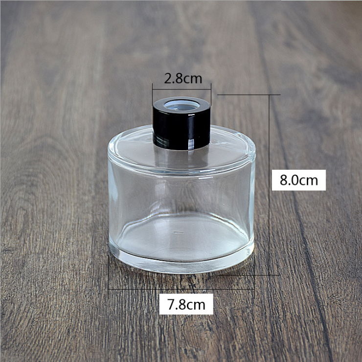 empty glass reed diffuser jar glass diffuser jar container 50ml 100ml 150ml 200ml
