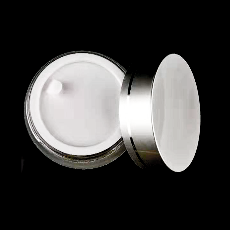 empty good quality 1oz 2oz 4oz frosted cosmetic jars and containers