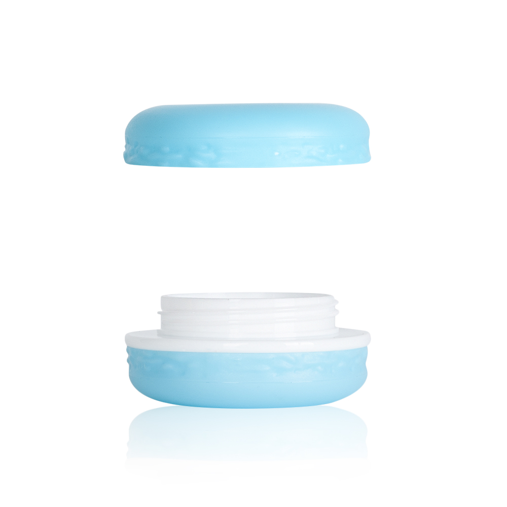 empty lip balm jar 5g 10g cosmetics packaging macaron cream jar for lid scrub