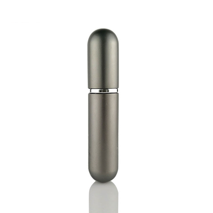 empty luxury 5ml colorful refillable aluminum perfume spray bottle