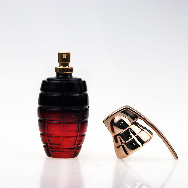 empty men's perfume bottle customized perfume bottle new design glass bottle