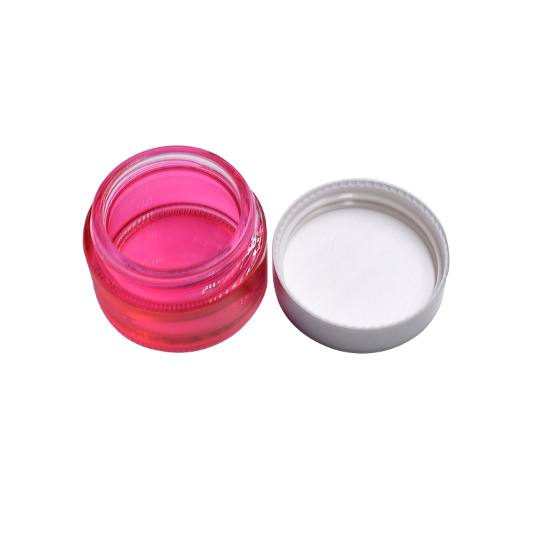 empty packaging containers skin care bottles 20ml 30ml cute jar 50ml pink cosmetic jars for face cream
