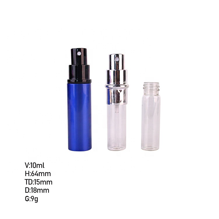 empty perfume bottles 10ml mini glass bottle with rope