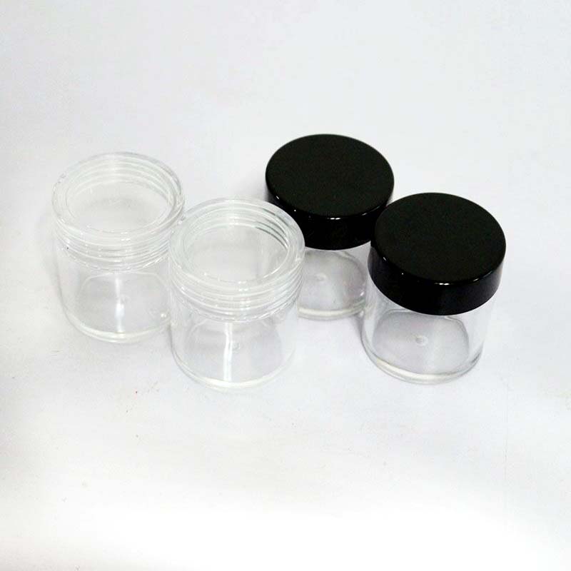 empty plastic10g jar 10ml glitter pot packing container