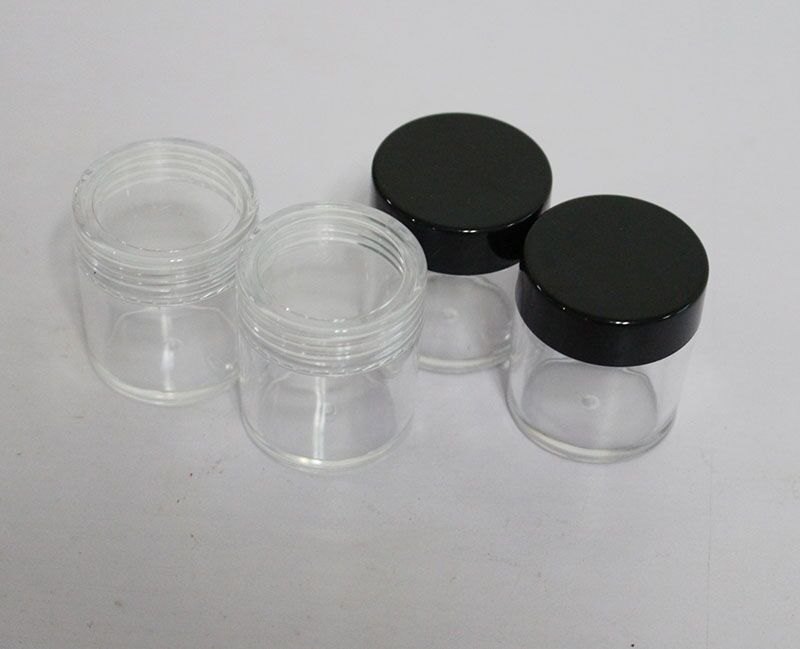 empty plastic10g jar 10ml glitter pot packing container