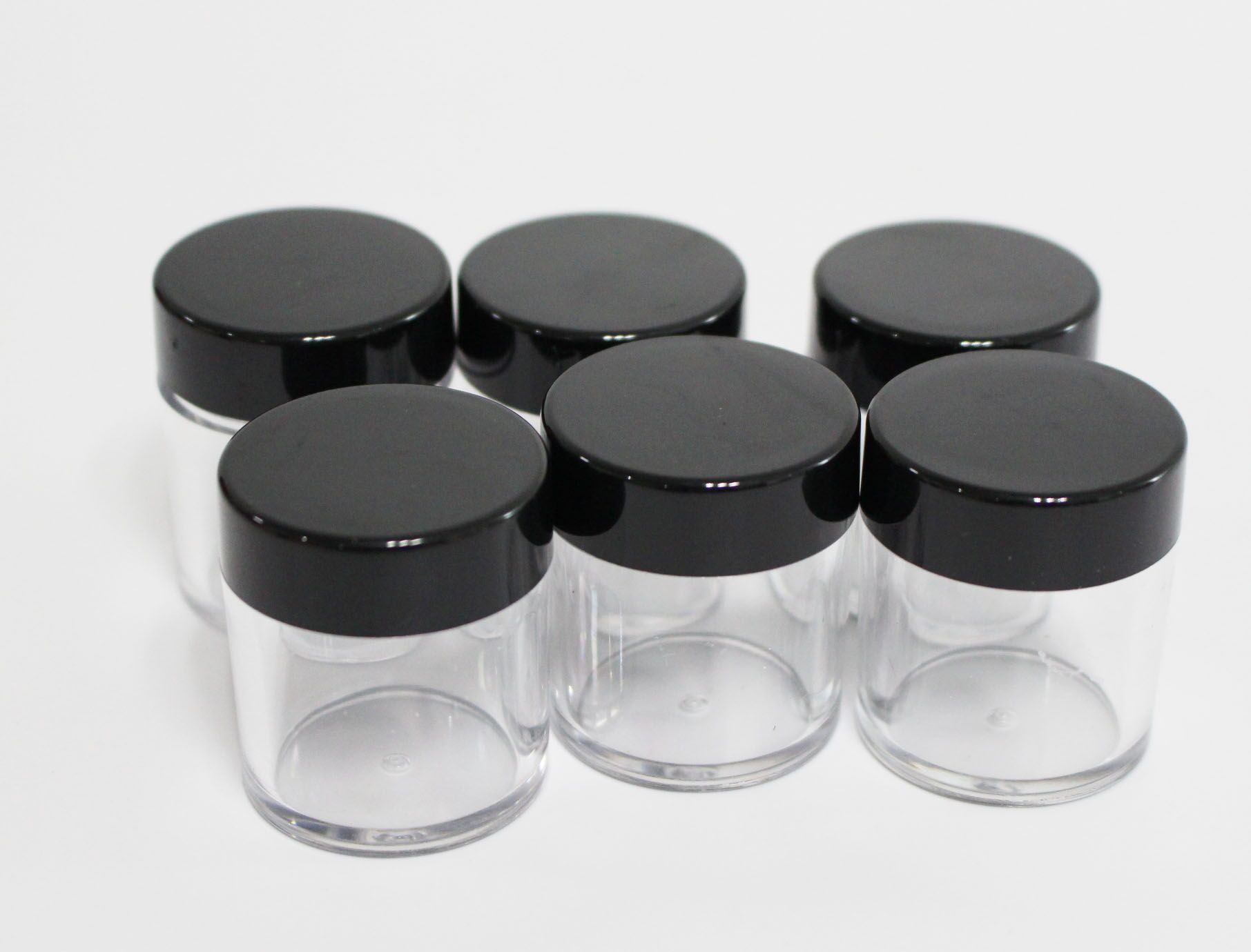 empty plastic10g jar 10ml glitter pot packing container