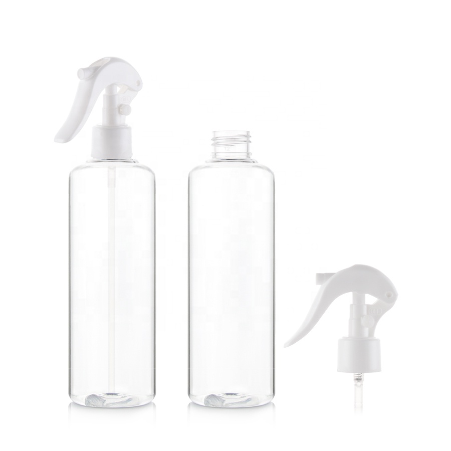 empty recycled hair oil 250ml plastic spray bottle for cosmetic