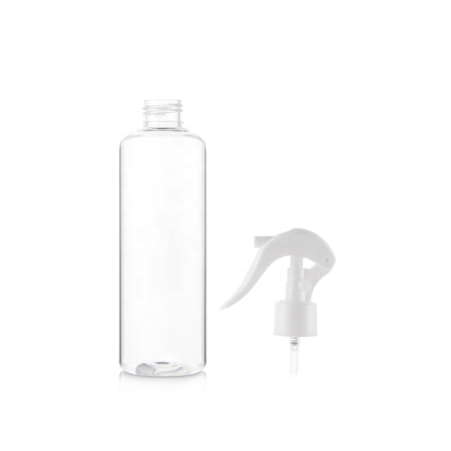 empty recycled hair oil 250ml plastic spray bottle for cosmetic