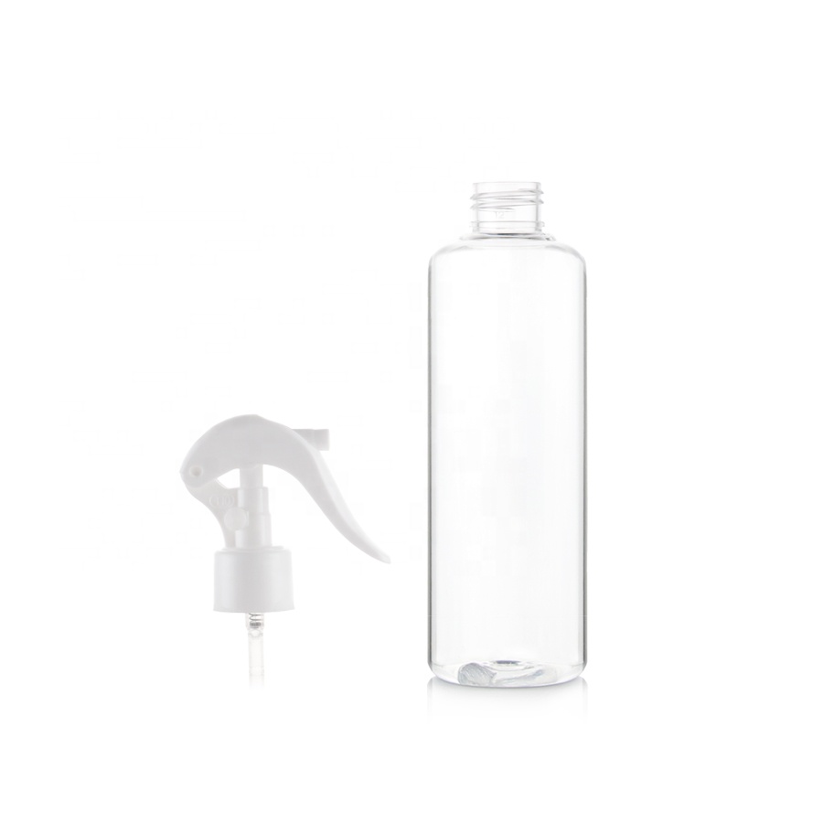 empty recycled hair oil 250ml plastic spray bottle for cosmetic