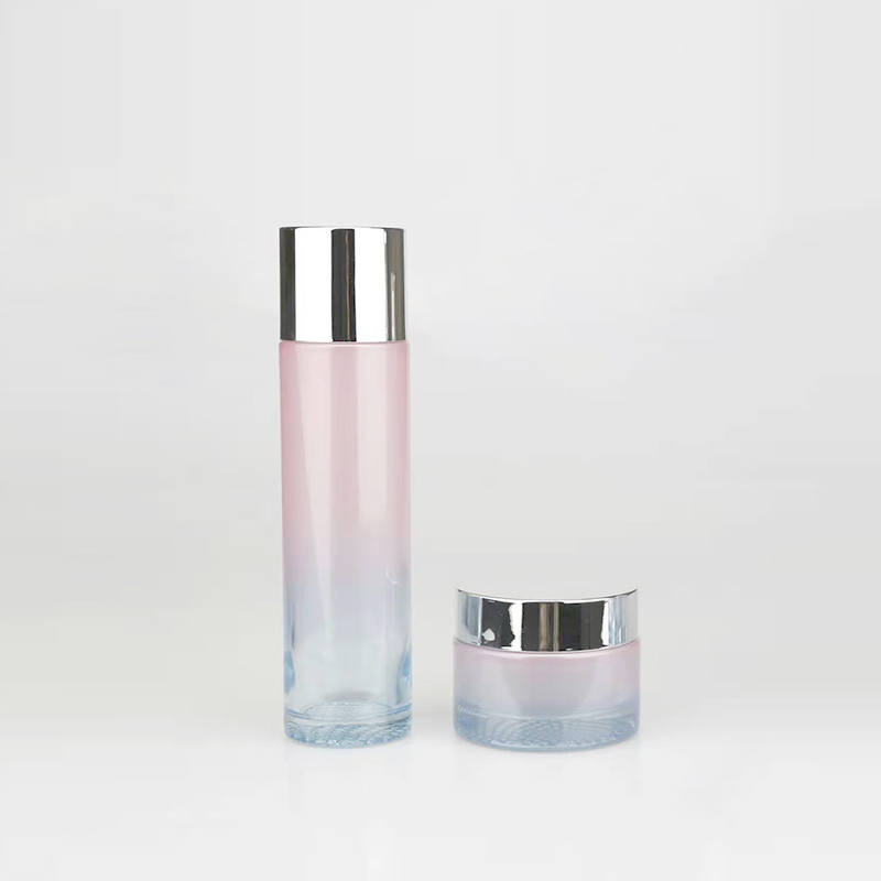 empty skincare vacuum serum gel container packaging 50ml 1.7oz 30ml 1oz twist-up airless plastic cosmetic bottle white for serum