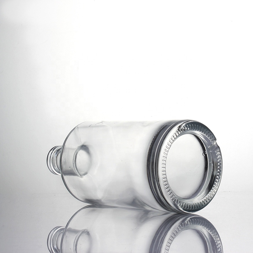 engraved extra flint cork provided rum tequila cylinder mescal agave spirit liqueur round 700ml 750ml gin glass bottles