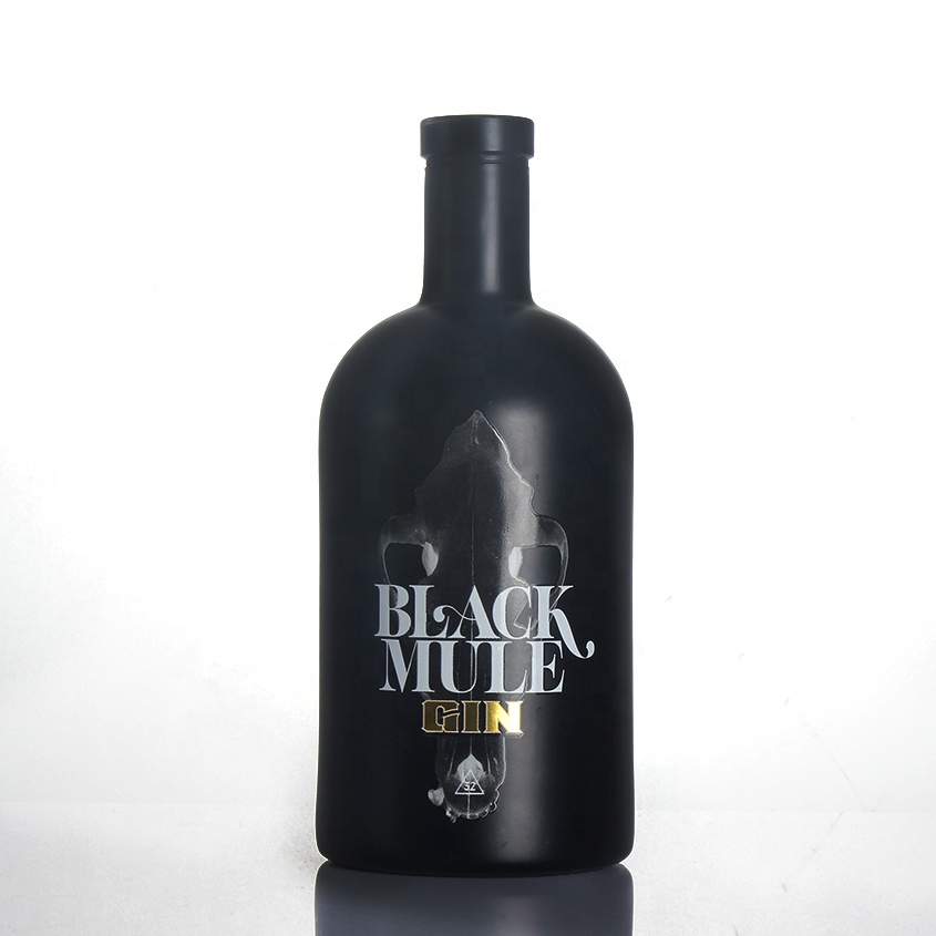 engraved extra flint cork provided top rum tequila wide finish mescal agave vodka liqueur round 750ml spirit glass bottle