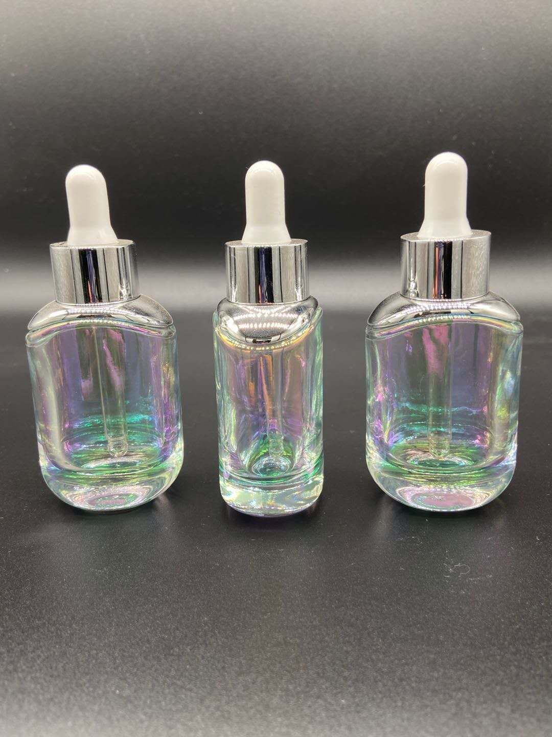 envases cosmeticos 20ml 30ml 1oz 50ml 60ml 100ml Clear glass serum dropper bottle for packaging